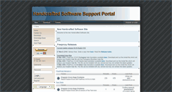 Desktop Screenshot of handcraftedsoftware.org